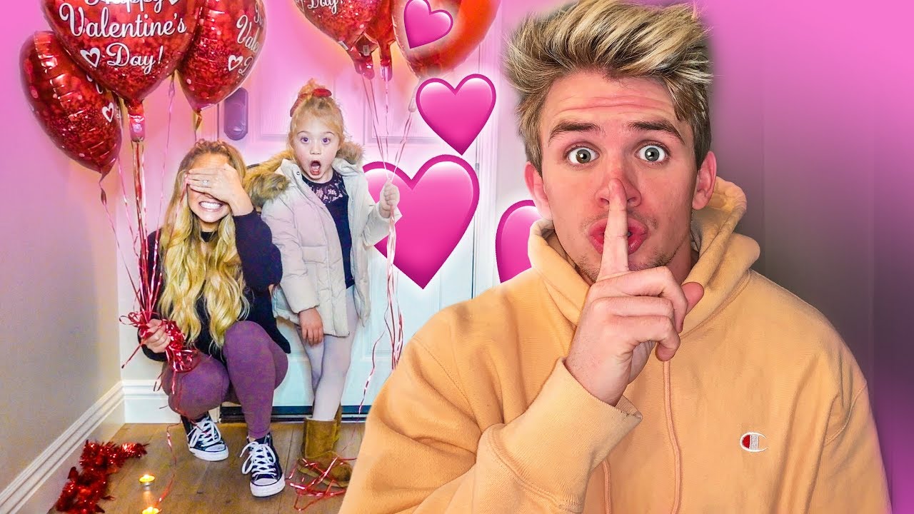Savannah and Everleigh come home to Emotional Surprise on Valentine's Day!!!