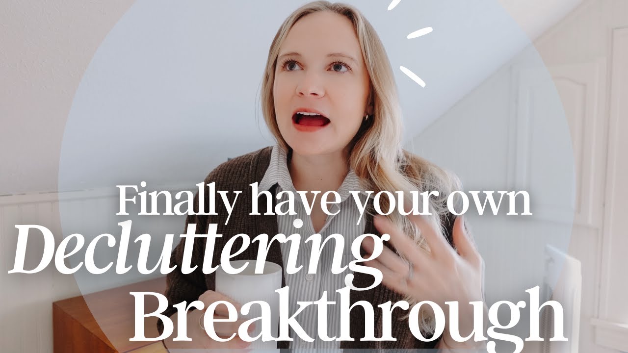 DRESSER DECLUTTER + making decluttering breakthroughs