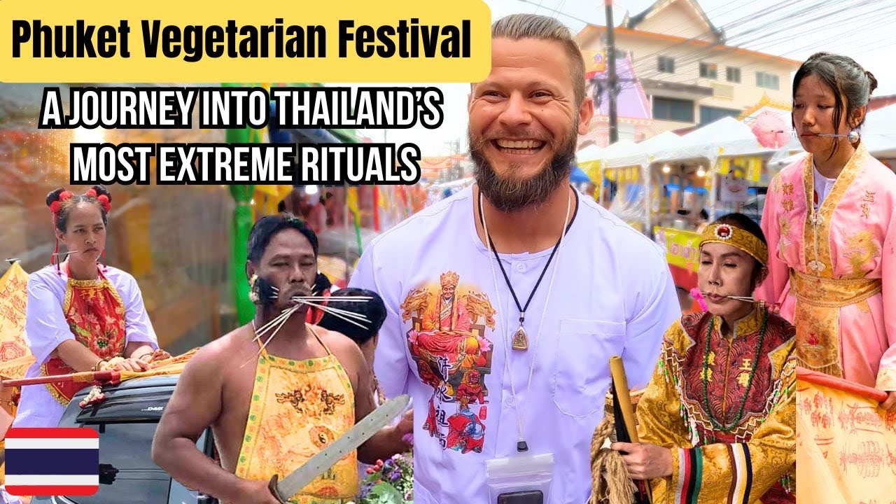 Phuket Vegetarian Festival | Extreme Rituals Thailand | Phuket Old Town Food