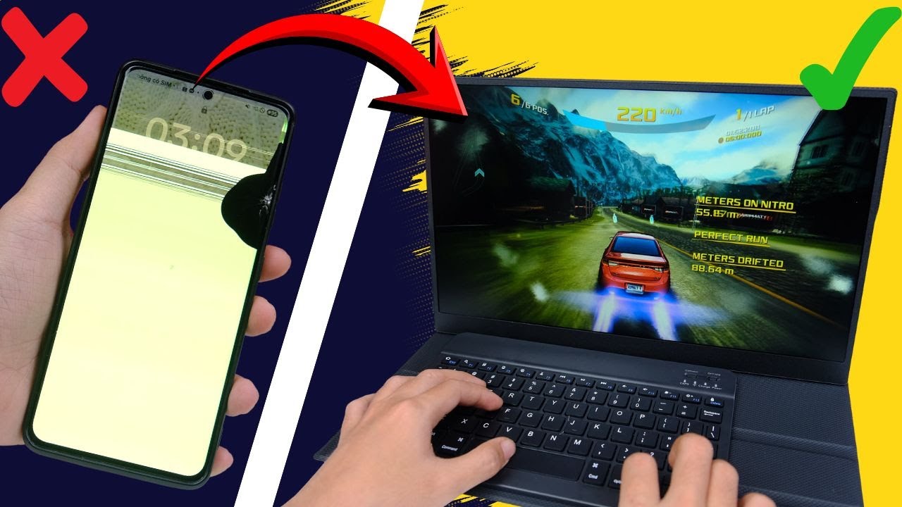 Cách biến Điện Thoại Thành PC Mini Với Màn Hình Di Động Goojodoq
