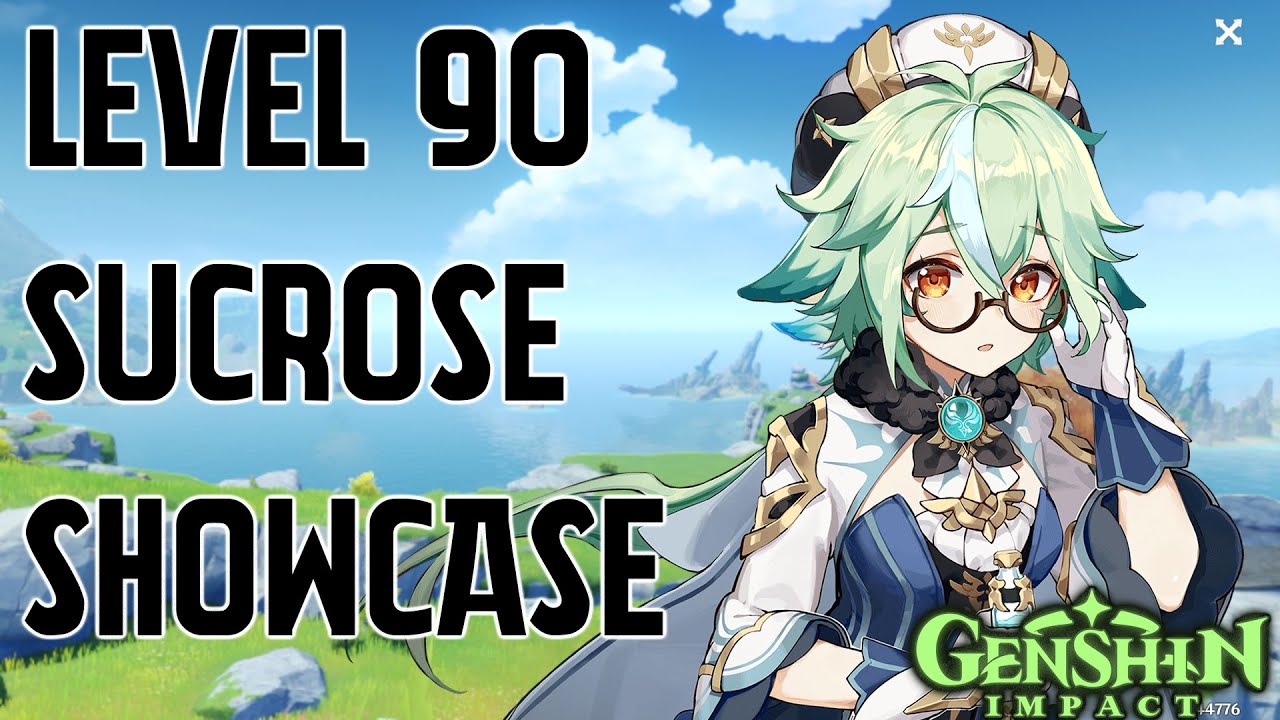 Mihoyo is going to BAN ME for this SUCROSE BUILD | Sucrose Level 90 Showcase | Genshin Impact |