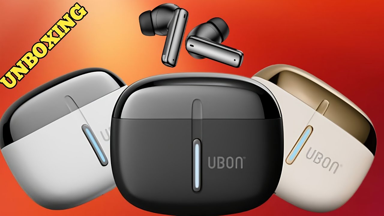 UBON J31 Bluetooth Wireless earbuds with 40 hours of playtime black bluetooth headset 