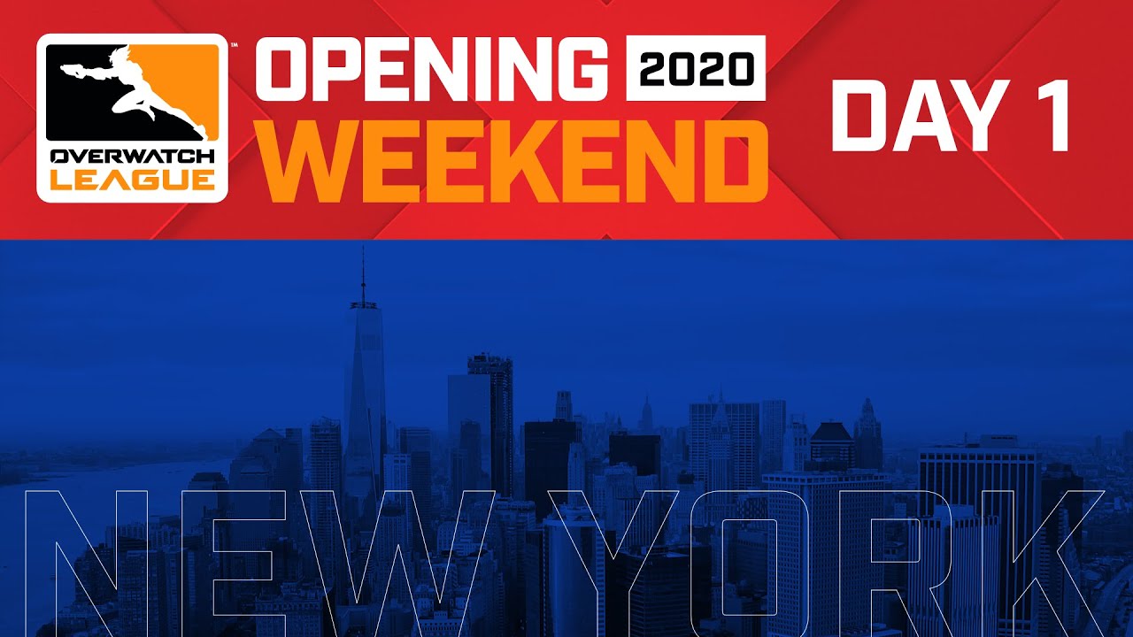 Overwatch League 2020 Season Opening Weekend | Hosted By New York Excelsior | Day 1