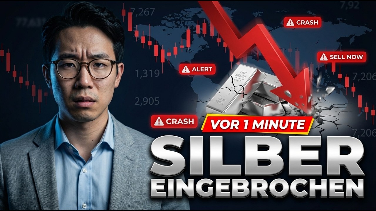 VOR 1 MINUTE: Silber ist gerade eingebrochen — Warum Händler plötzlich in Alarmbereitschaft sind