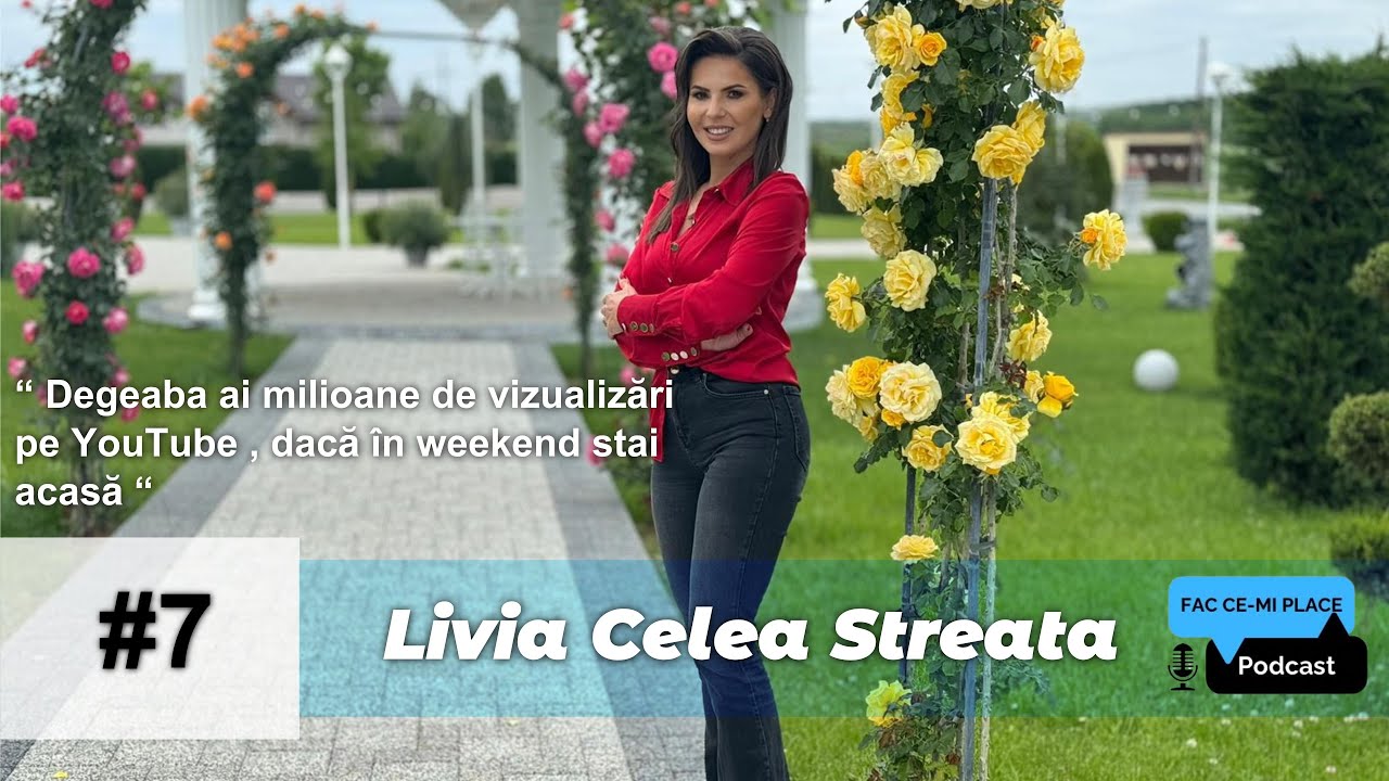 Livia Celea-Streata - Artist , Mama , Sotie , Profesor  | Episodul #7 | Podcast- FAC CE IMI PLACE