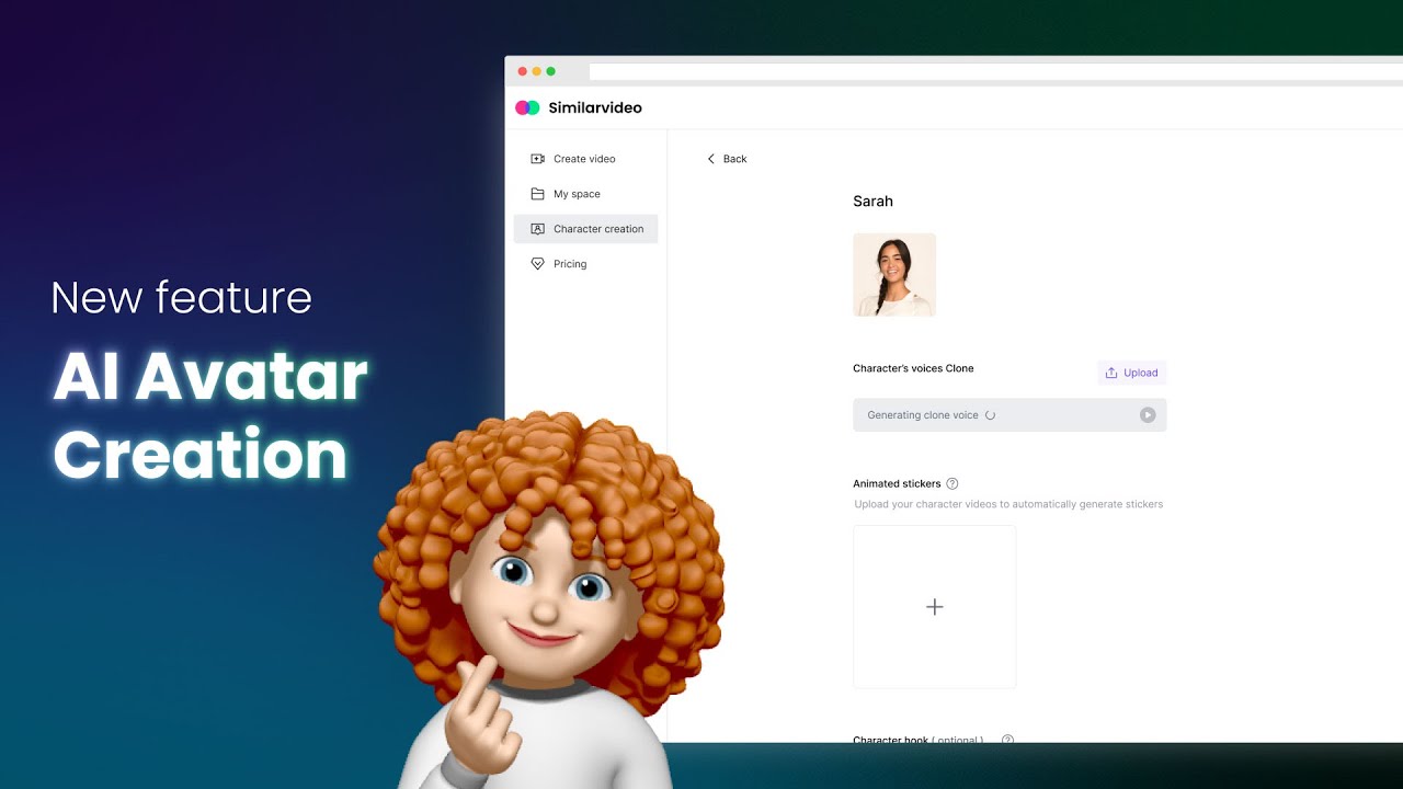 Similarvideo's AI Cloning Technology