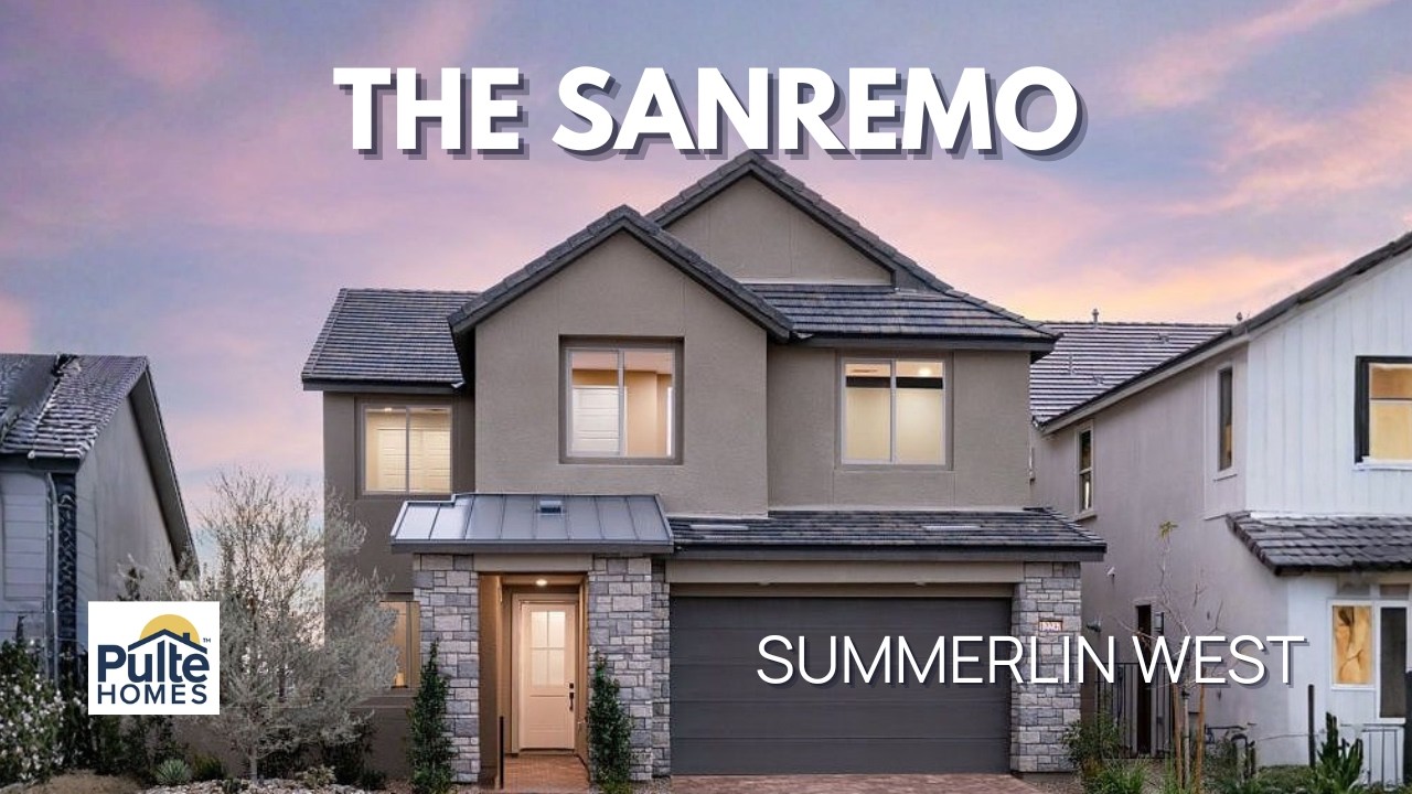 Это будет ваша ЛЮБИМАЯ планировка дома в Лас-Вегасе! | Sanremo от Pulte Homes