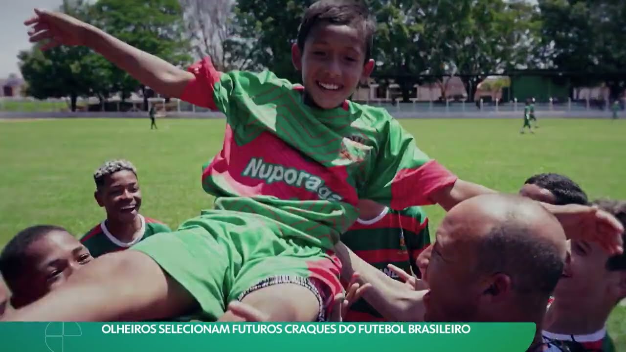 Olheiros selecionam futuros craques do futebol brasileiro