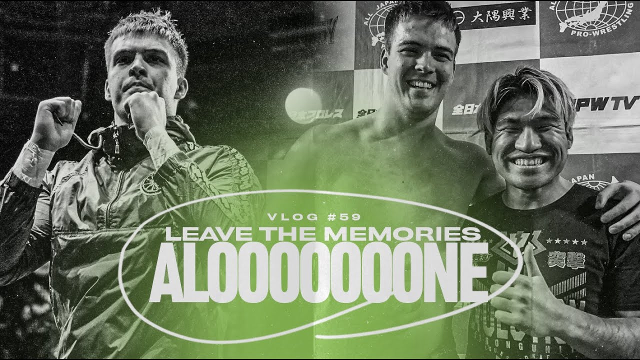 FINISHING UP MY TOUR WITH ALL JAPAN PRO WRESTLING! | VLOG #59