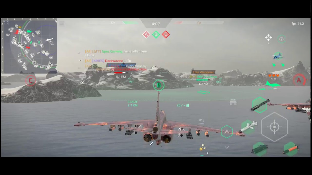 In flight school