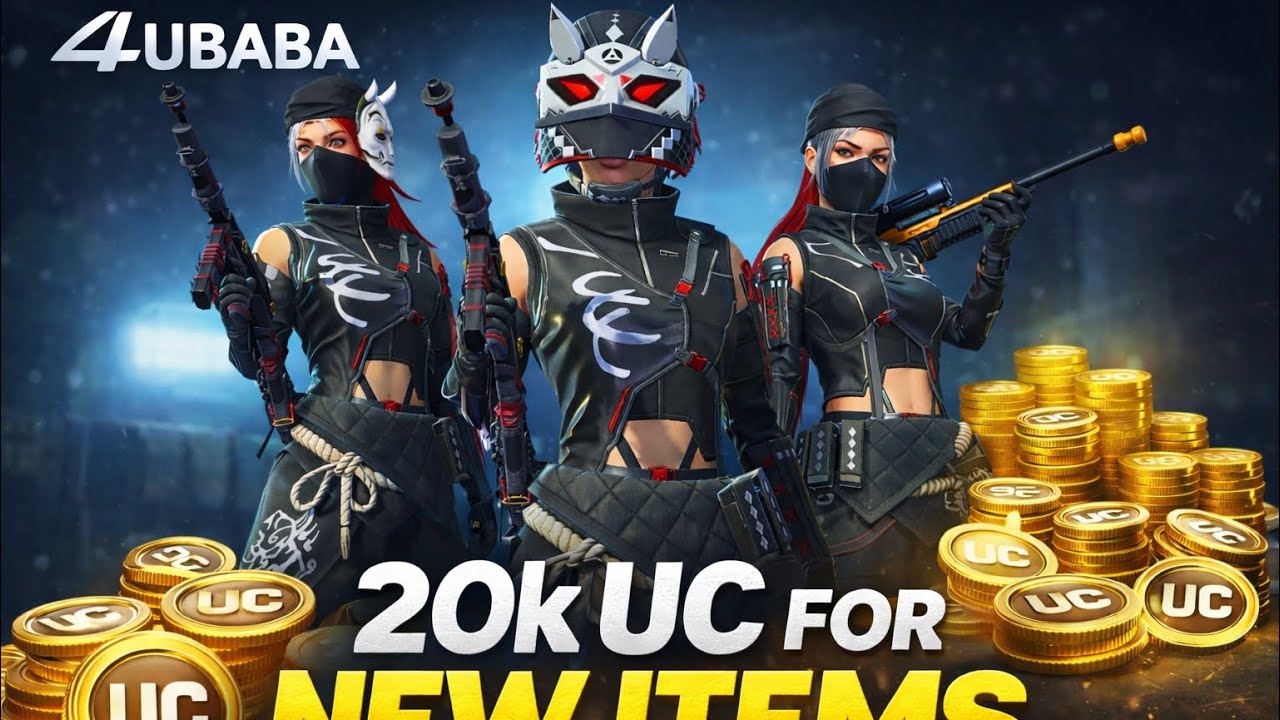 20k UC for New Items 🔥 | Crazy New Skins Drop | 4UBABA