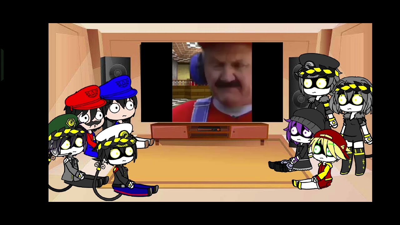 Murder drones react to cursed Nintendo commercial with Mario and SMG4