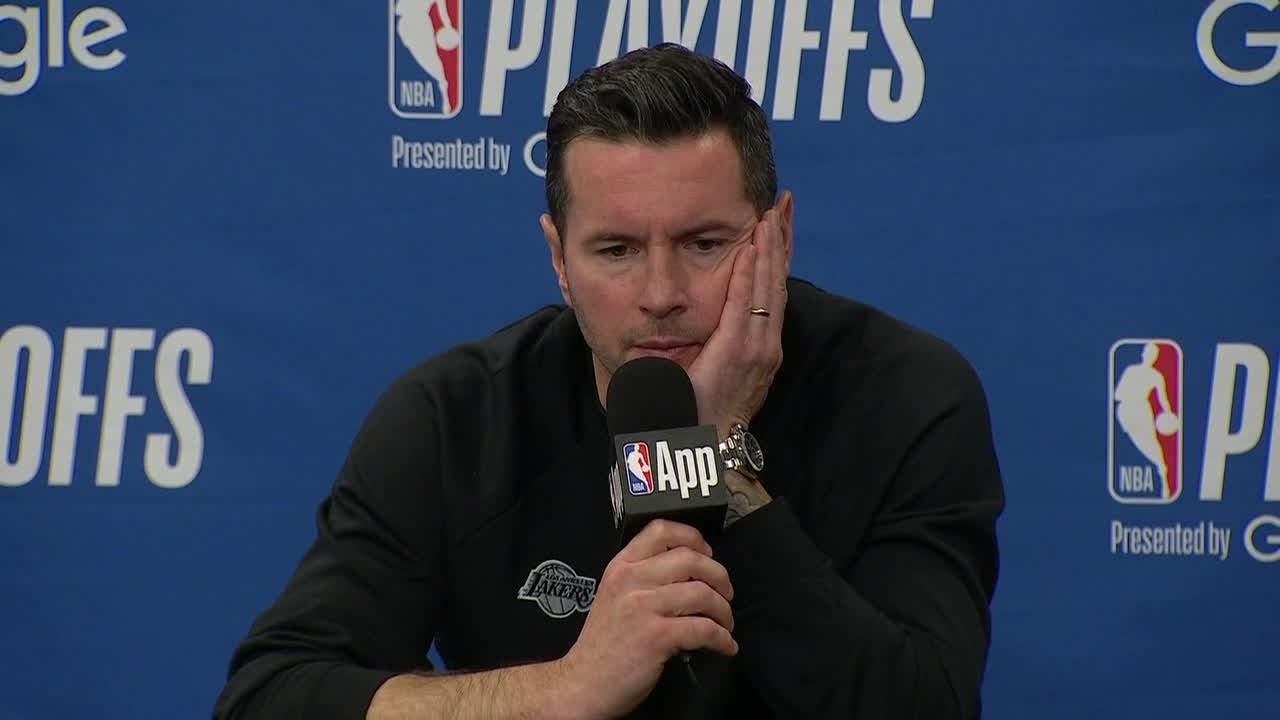 JJ Redick reacts to Lakers getting eliminated from the playoffs in the first round | NBA on ESPN