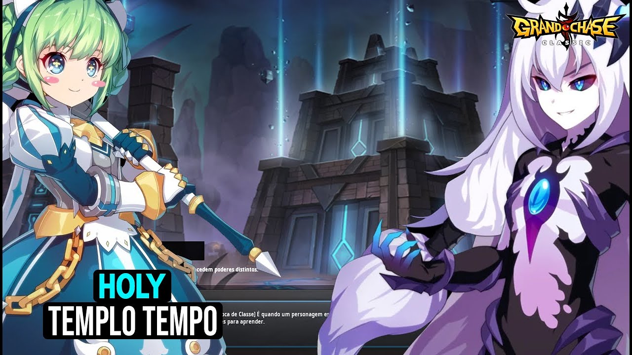 [GRAND CHASE CLASSIC] - HOLY TEMPLO DO TEMPO 213K 30% 4:05(SOLO- F2P)