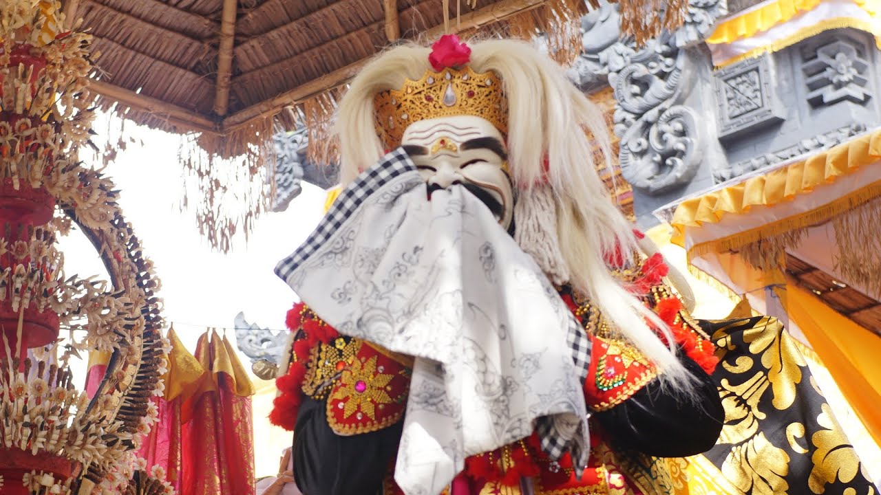 Topeng Sidakarya #jembrana #negaroa #topengsidakarya #topengbali #balineseculture #balineseceremony