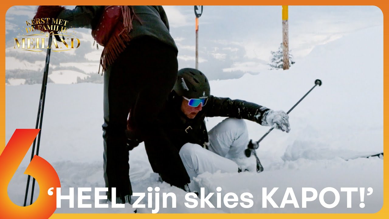 BANGE Martien GLIJDT BERG AF tijdens LAATSTE SKITRIP! ⛷️🤕 | Kerst met de familie Meiland