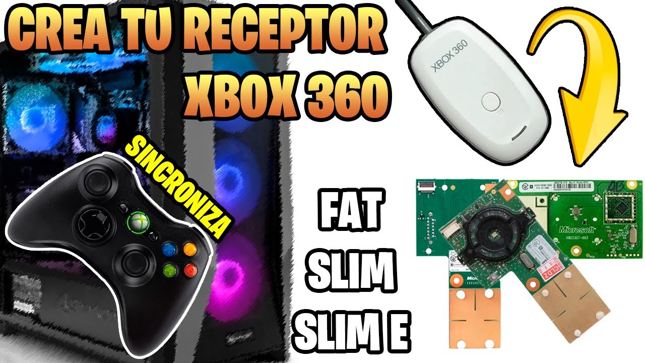 CREA TU RECEPTOR XBOX 360 PARA PC
