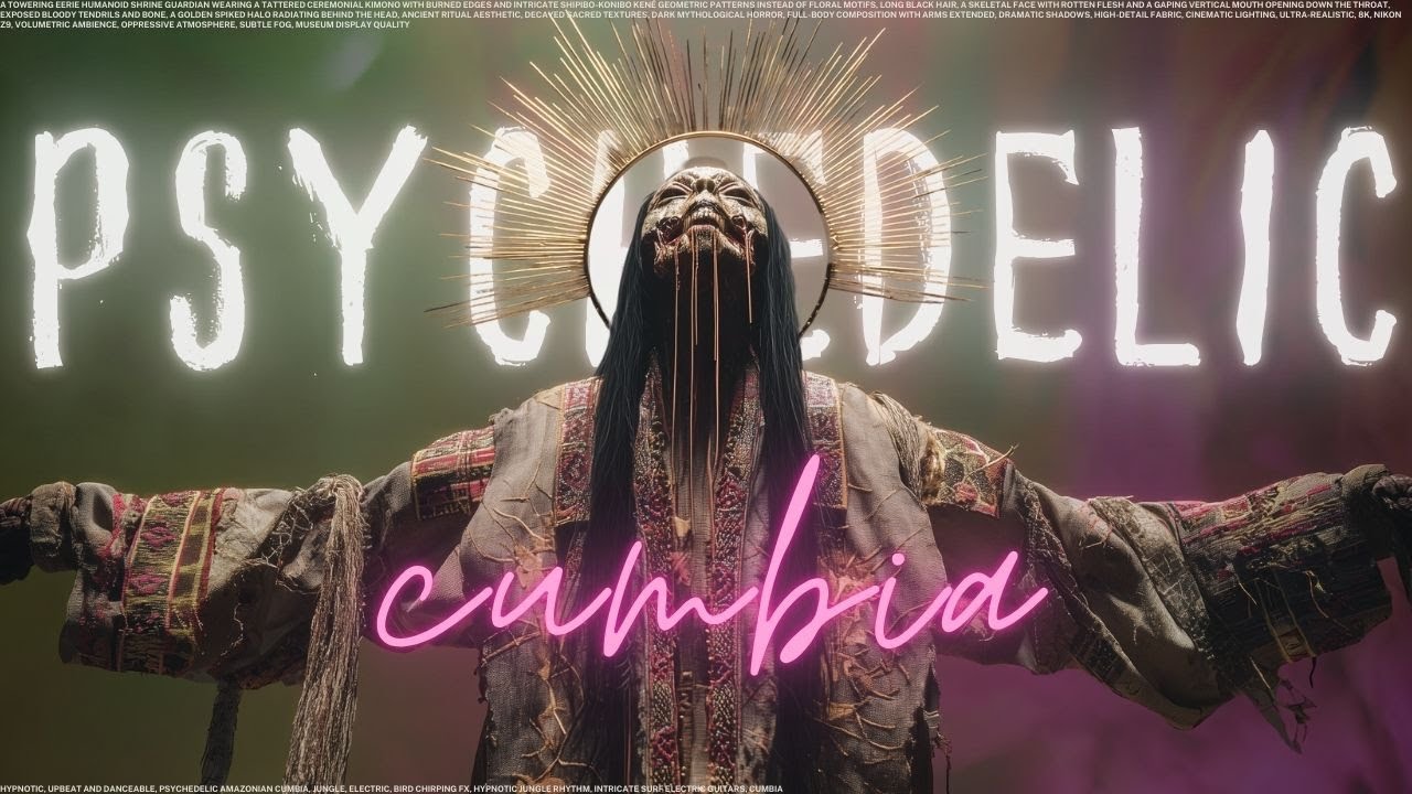 🐍 Acid 1970 Cumbia & Fuzz | 🌀Hypnotic Chicha | [58 Minute Trip]