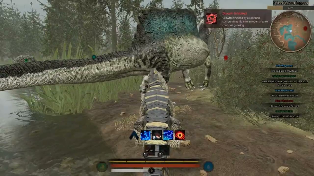 Story of a Sarcosucus | Episode 1 A new beginning |  Path of Titans