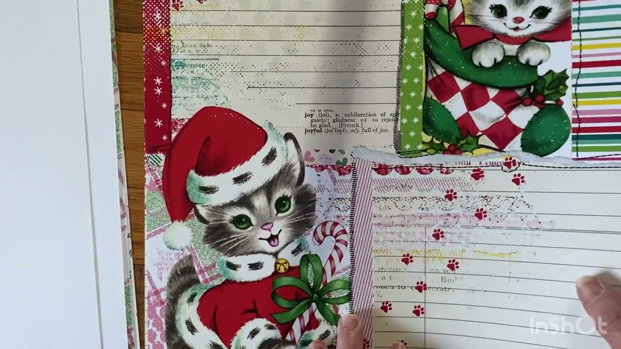 Распаковка коллекции Candy Cane от Pretty Little Studio #товарыдлярукоделия #скрапбукинг #бумажны...
