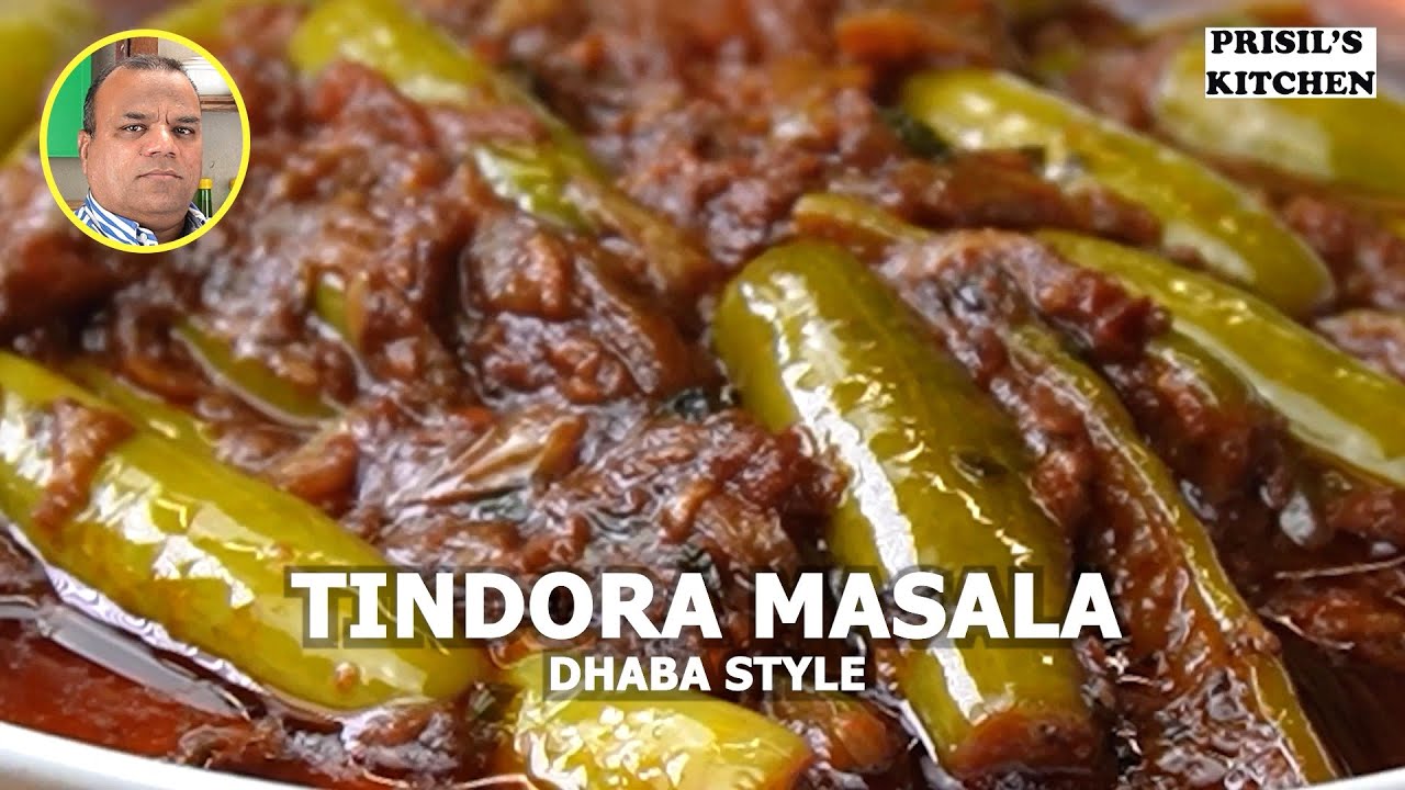 Tindora Masala Dhaba Style I Tindi ni Bhaji I Authentic Veg Dish I