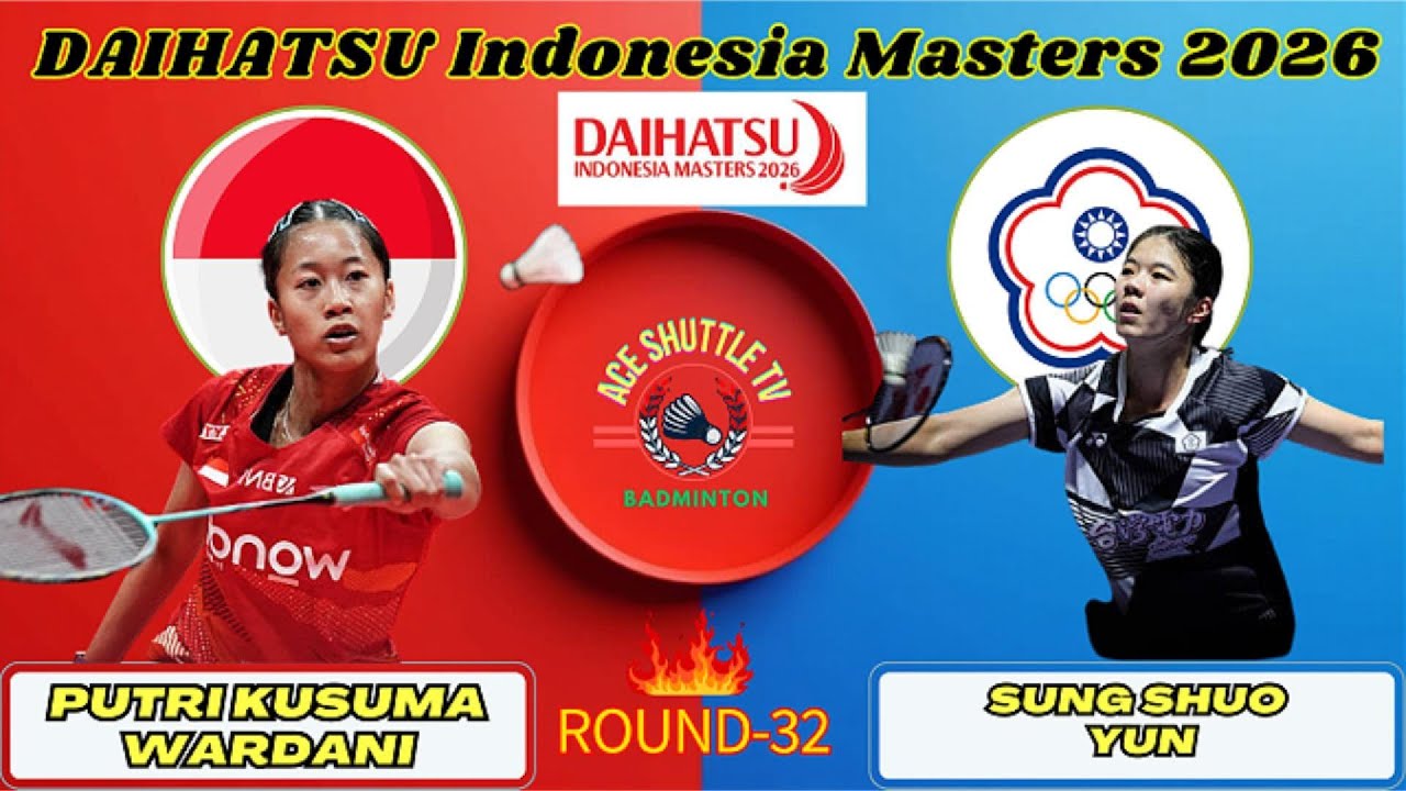 Putri Kusuma Wardani vs Sung Shuo Yun | Round 32 Indonesia Masters 2026