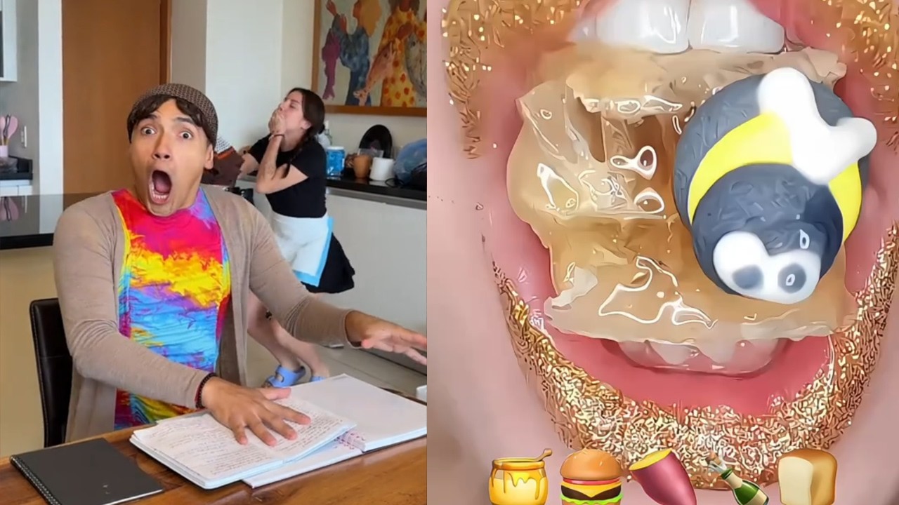 1 Hora De Los Mejores Tiktoks de @Rubén Tuesta 🤣    Rubén Tuesta Con Emoji Eating  #662