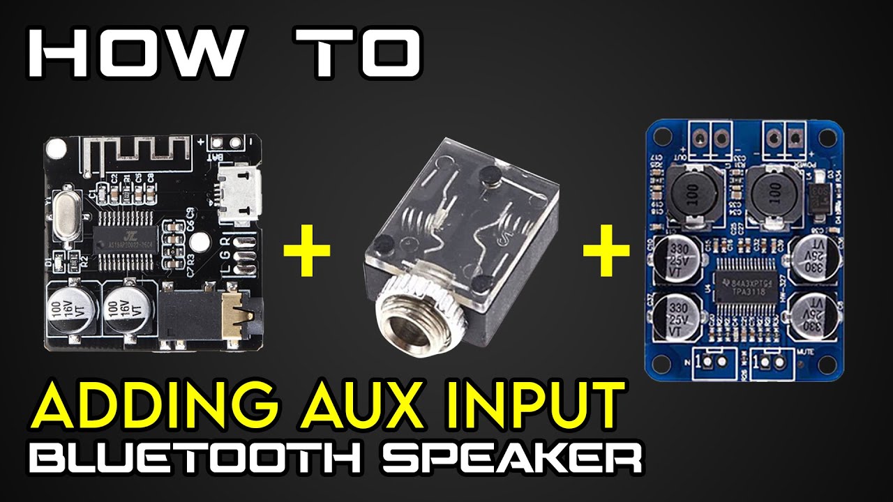 How to Add AUX Input on Bluetooth Speaker, Cara Menambahkan Input AUX pada Bluetooth