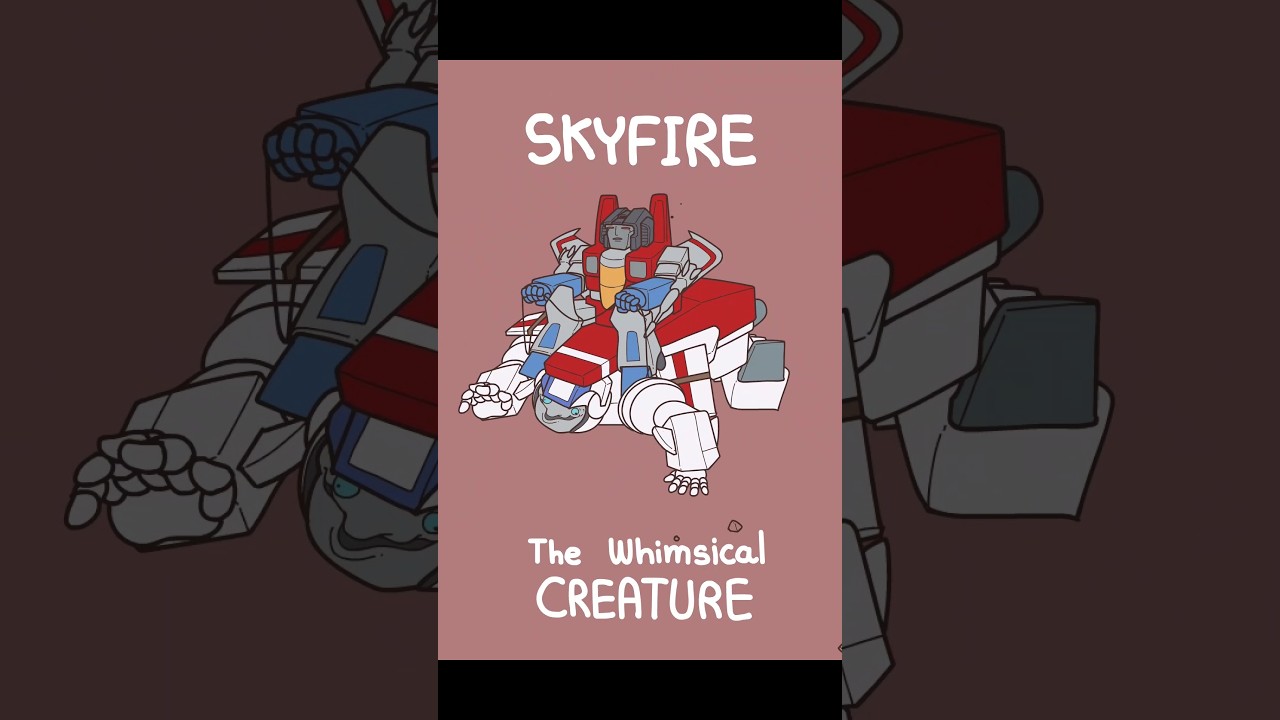 Skyfire the whimsical creature #transformers #skyfire #jetfire #starscream