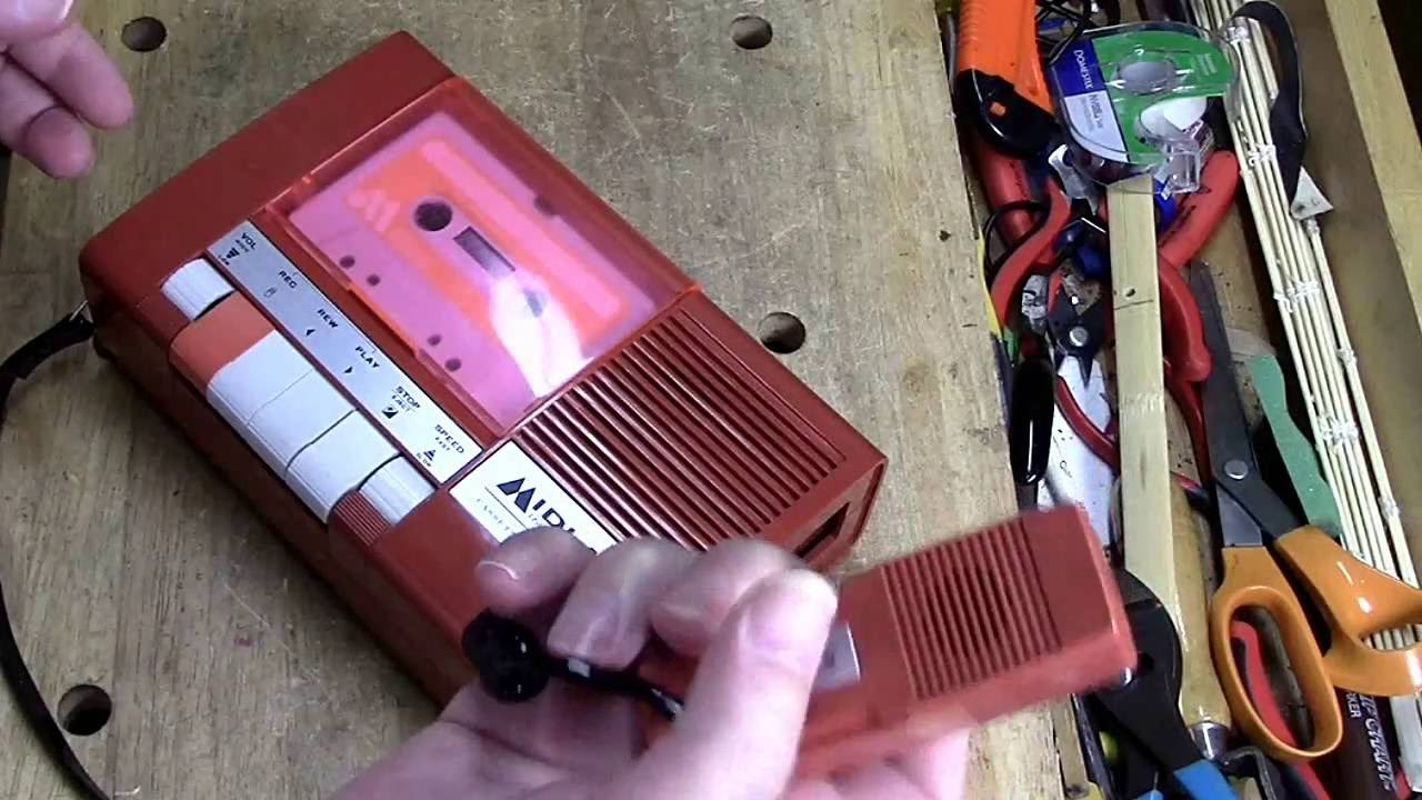 WORST Tape Recorder EVER!  - Midland 12-100 Vintage Cassette Recorder