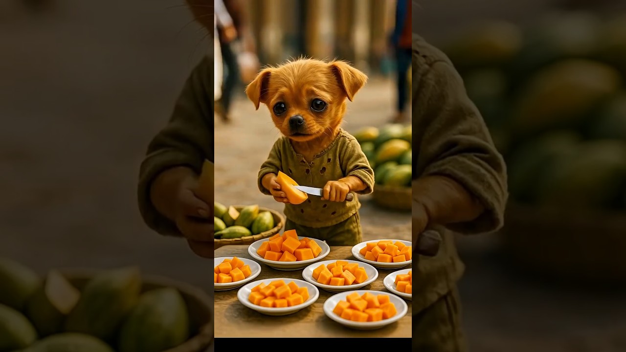 Innocent Puppy Beaten for Stealing 💔