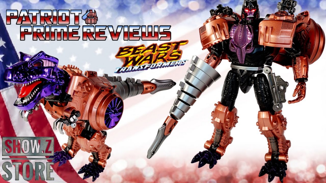 Patriot Prime Reviews MP Beast Wars Transmetal Megatron - TransArt BWM-06 Metal T-Rex