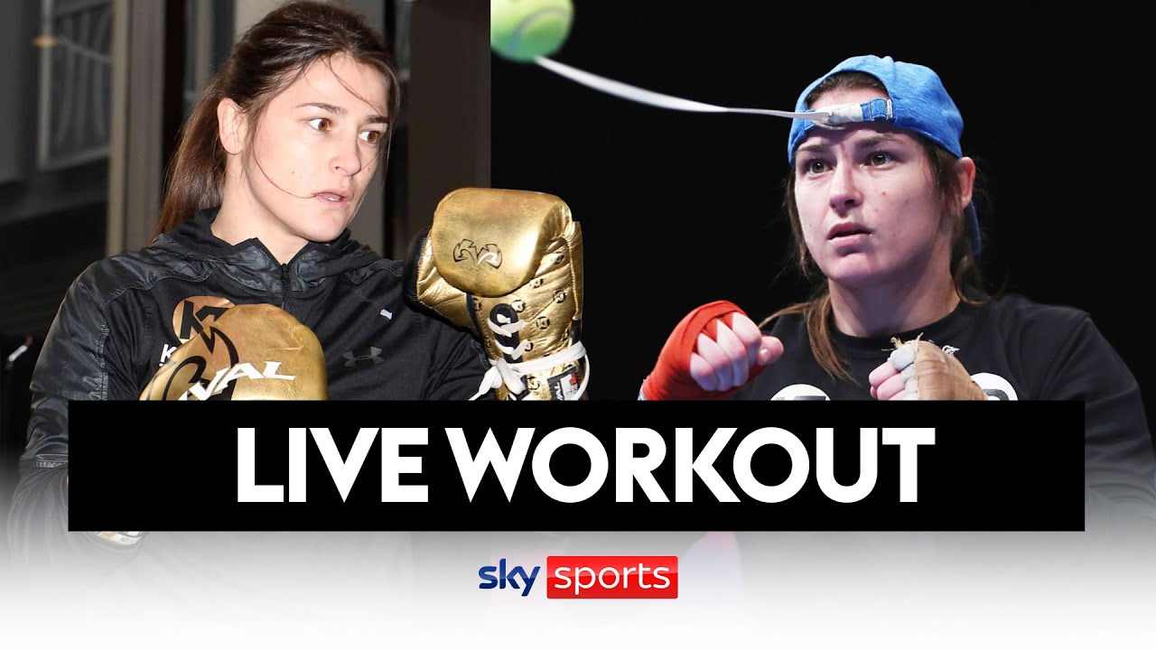 LIVE WORKOUT! Katie Taylor, Terri Harper & Rachel Ball train ahead of their world title fights