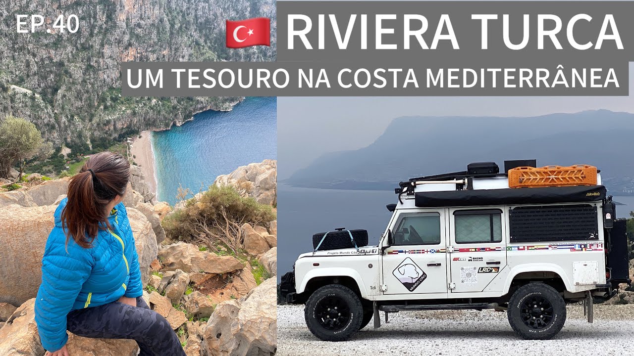 Road Trip pela Riviera Turca - Alanya, Antalya  e muito mais ! Land Rover Defender Overlanding Ep.40