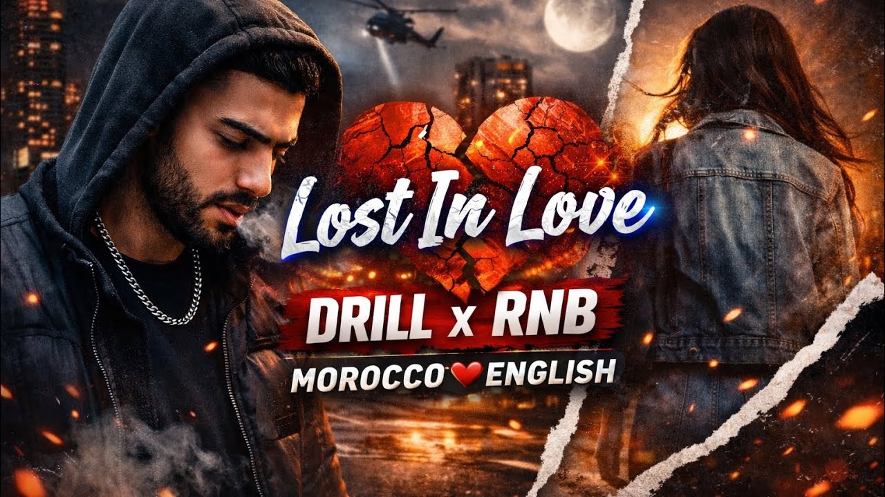 Lost In Love 💔 | Moroccan Drill x RnB (Arabic & English Song)