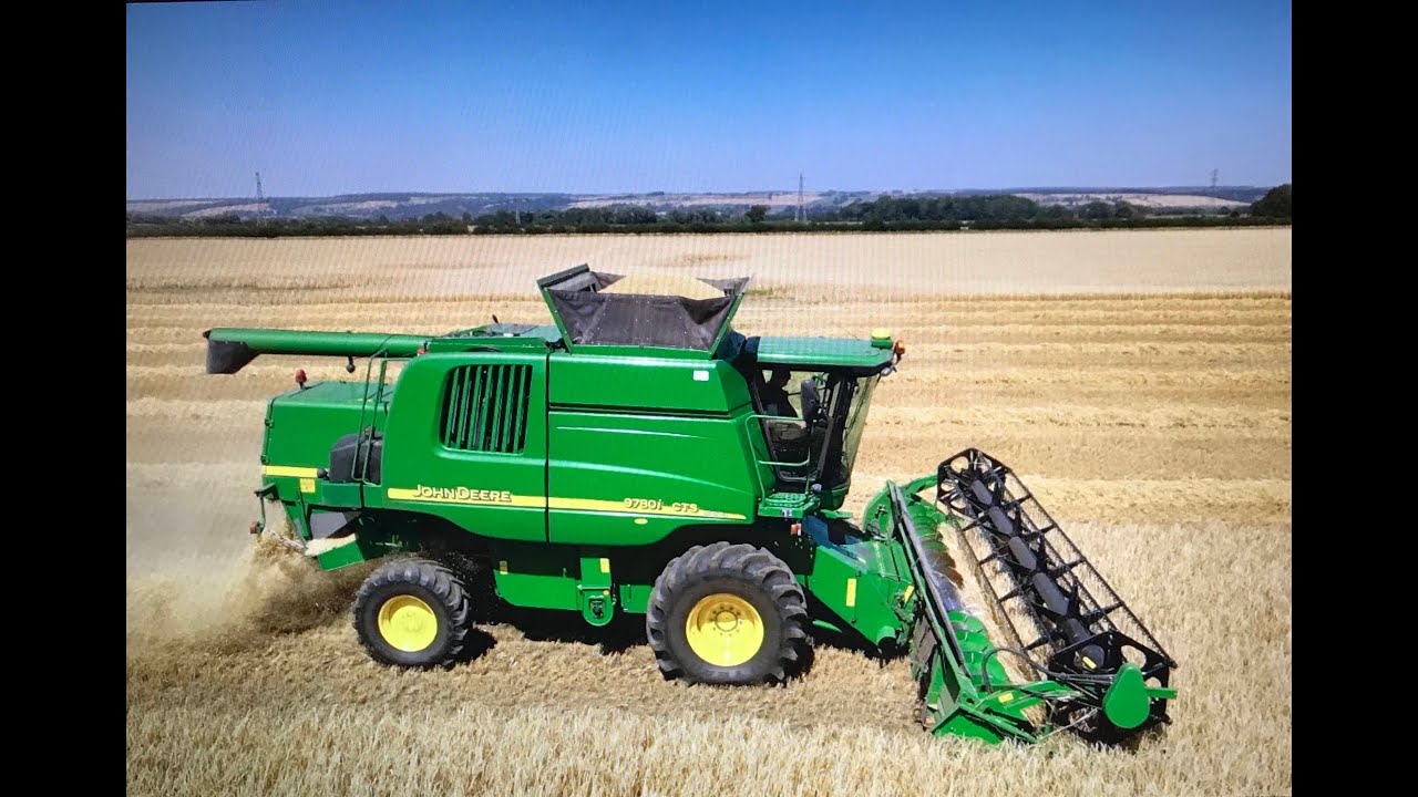 John Deere Combine 9780i CTS Hill Master