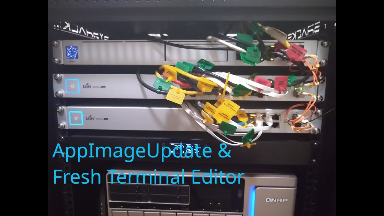 Обновите AppImages и новый редактор терминала.