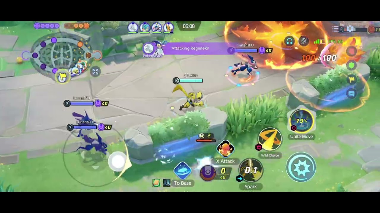 Zeraora needs nerfs. @pokemonunite 