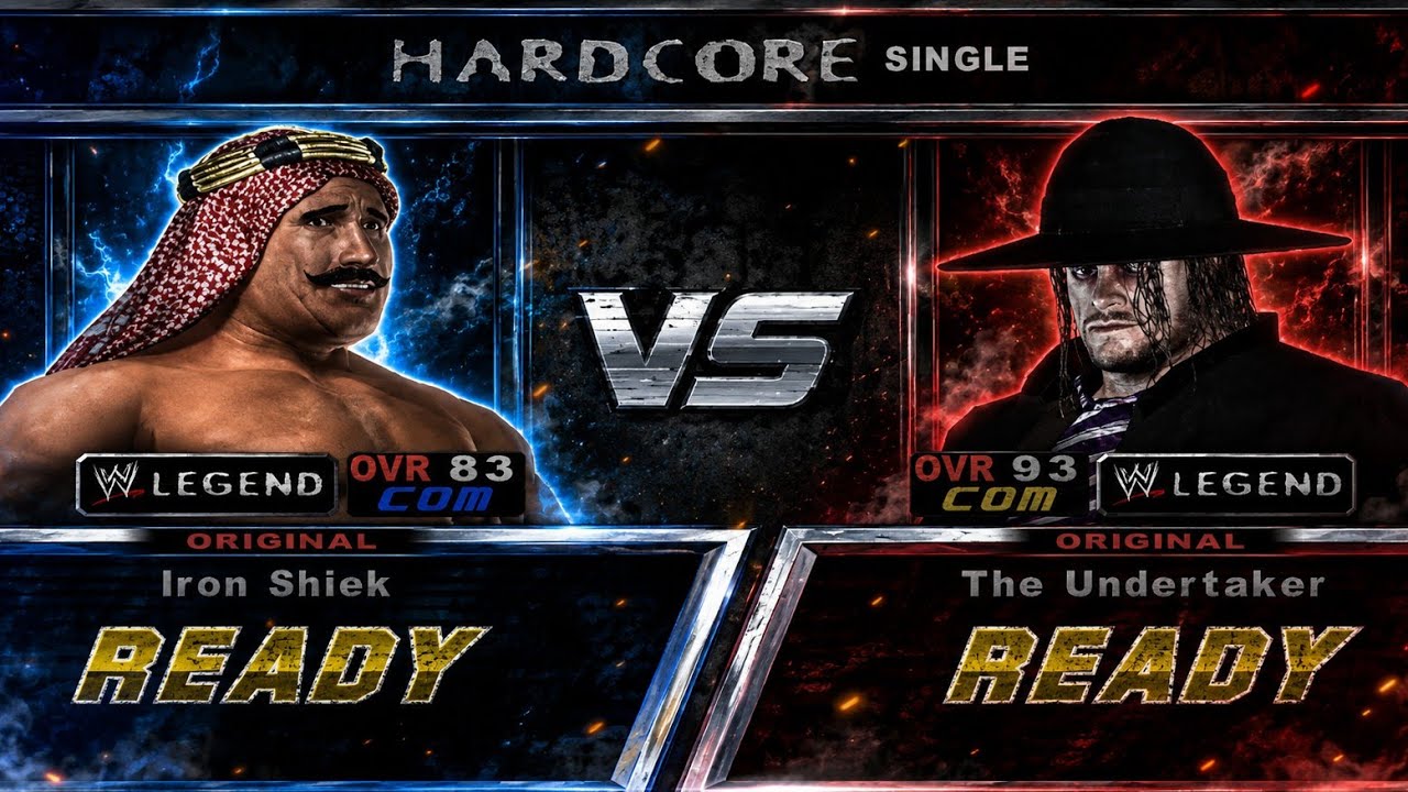 Iron Sheik VS The Undertaker - SmackDown! Here Comes The Pain!