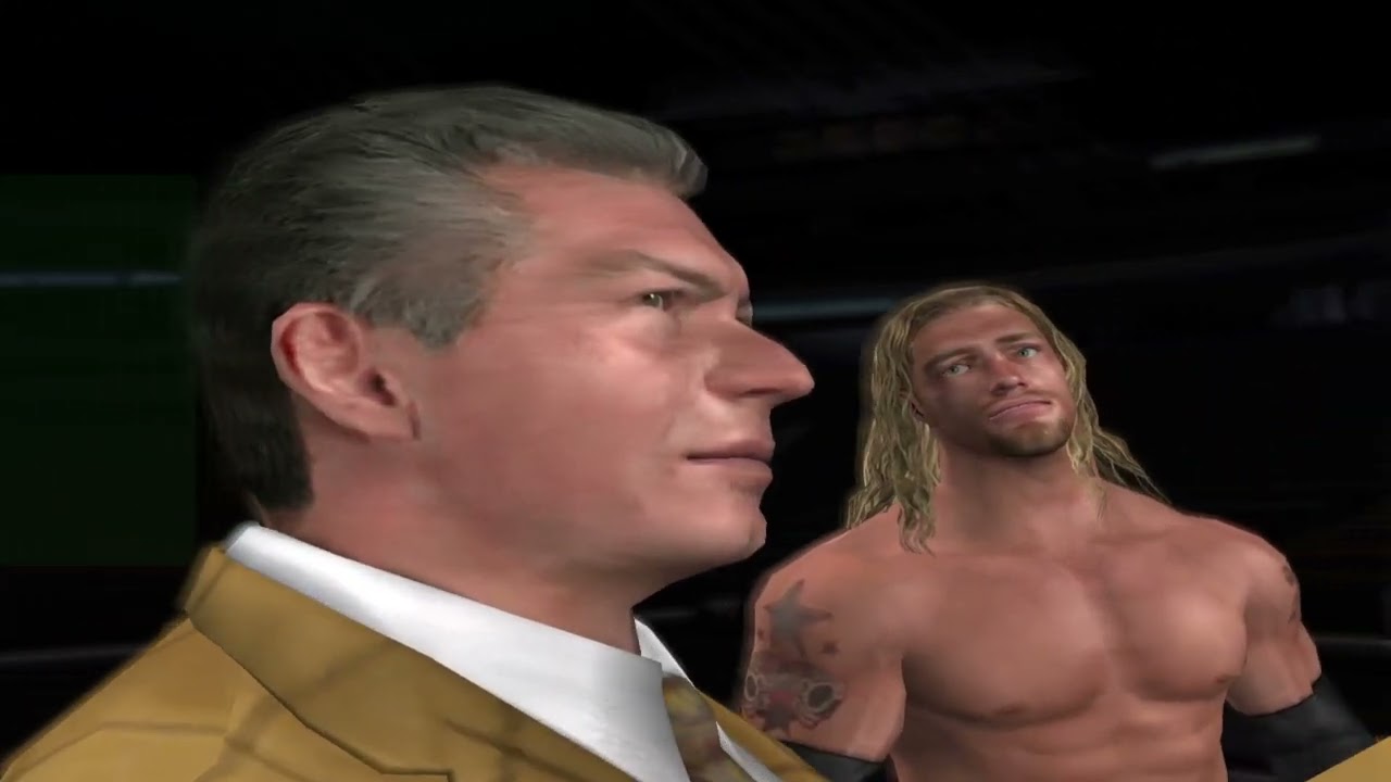 WWE Smackdown vs. Raw 2008 24/7 Edge Season Mode Part 1