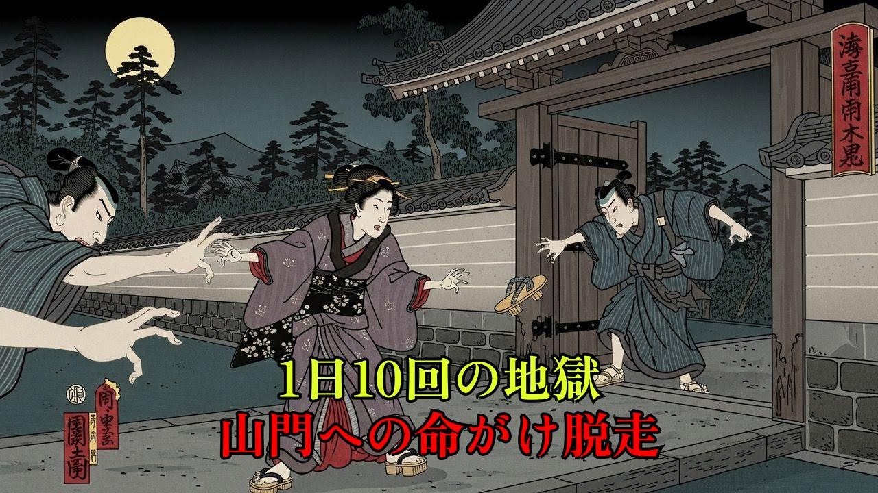 1日10回の恐怖…江戸の花嫁が命を懸けた「真夜中の脱走」