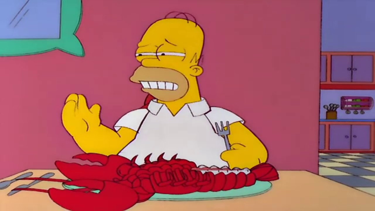 Homard Simpson est mort