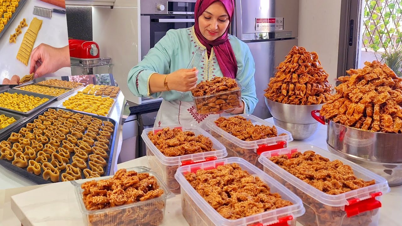 هانا سهلتها عليك هاد رمضان حضري شباكية جديدة بلا دلك وبلا تشباك معلكة هشيشة بطريقة مختصرة ثمن البيع