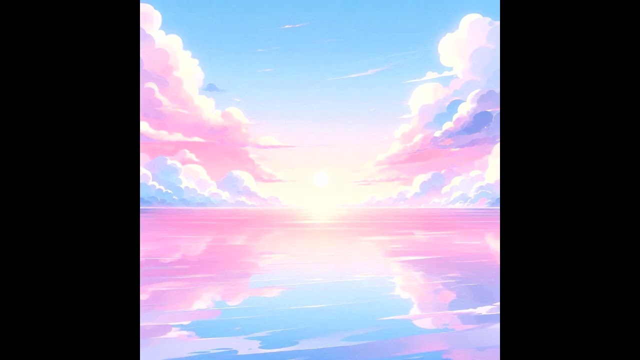 Binary Beats AI - Horizon in Pastel Tones