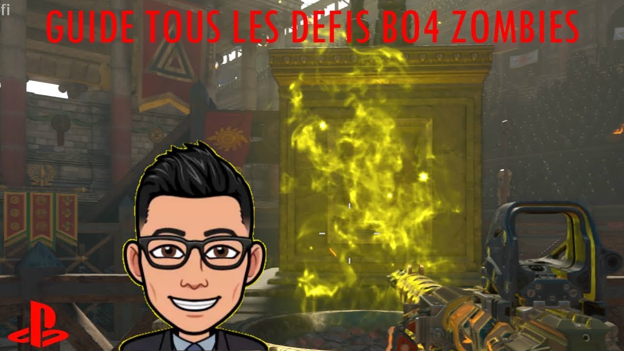TOUS LES DÉFIS BO4 ZOMBIES - PS4