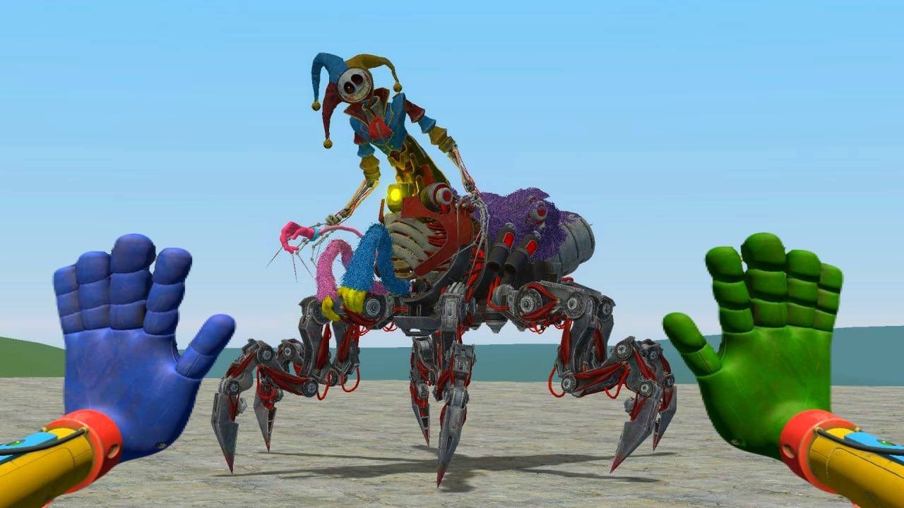 PROTOTYPE POPPY PLAYTIME 5 Is Hunting Me Again In Garry’s Mod !