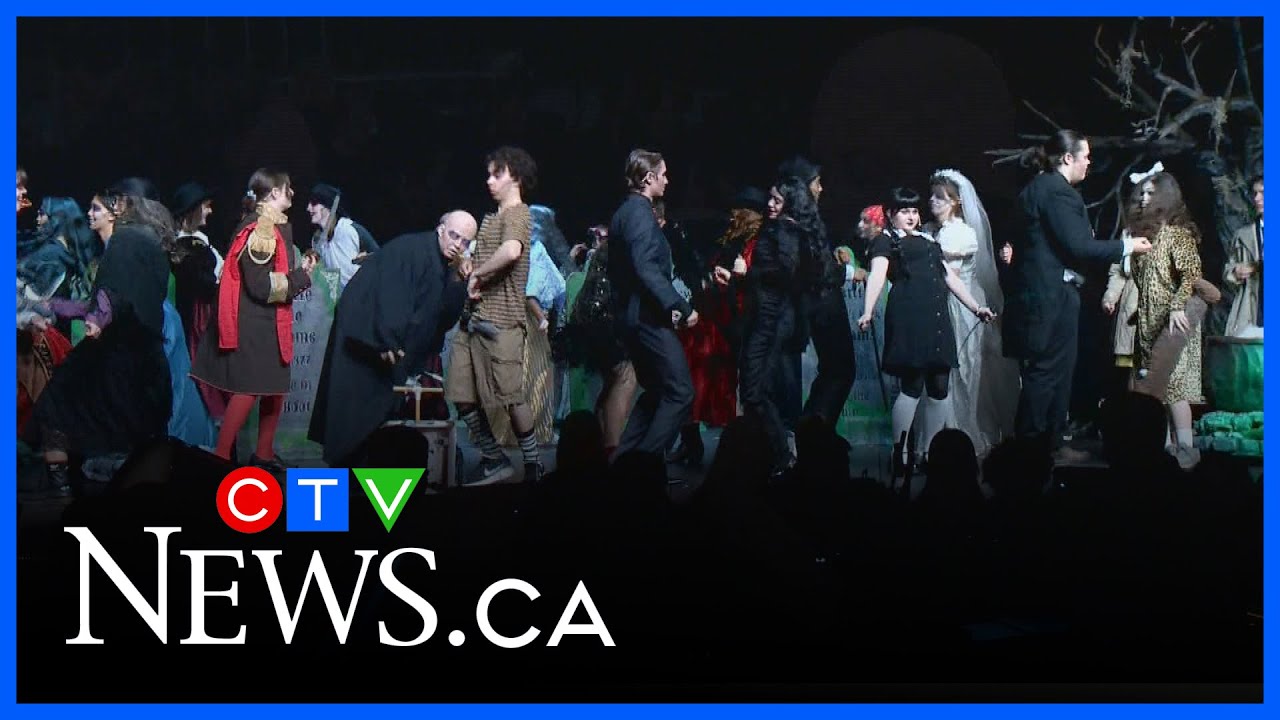Halifax West's production of 'The Addams Family'
