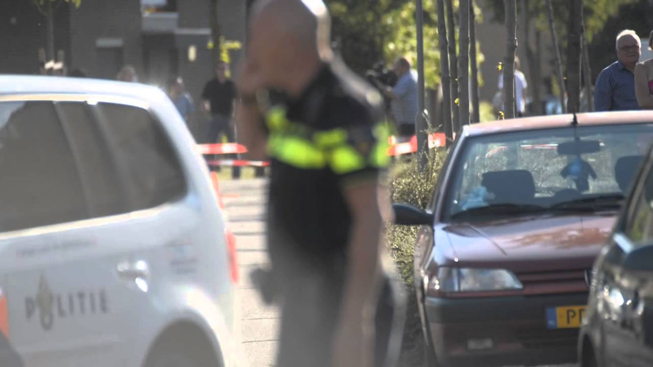 RUWE BEELDEN: Schiet Incident Swalmen 7-6-2015