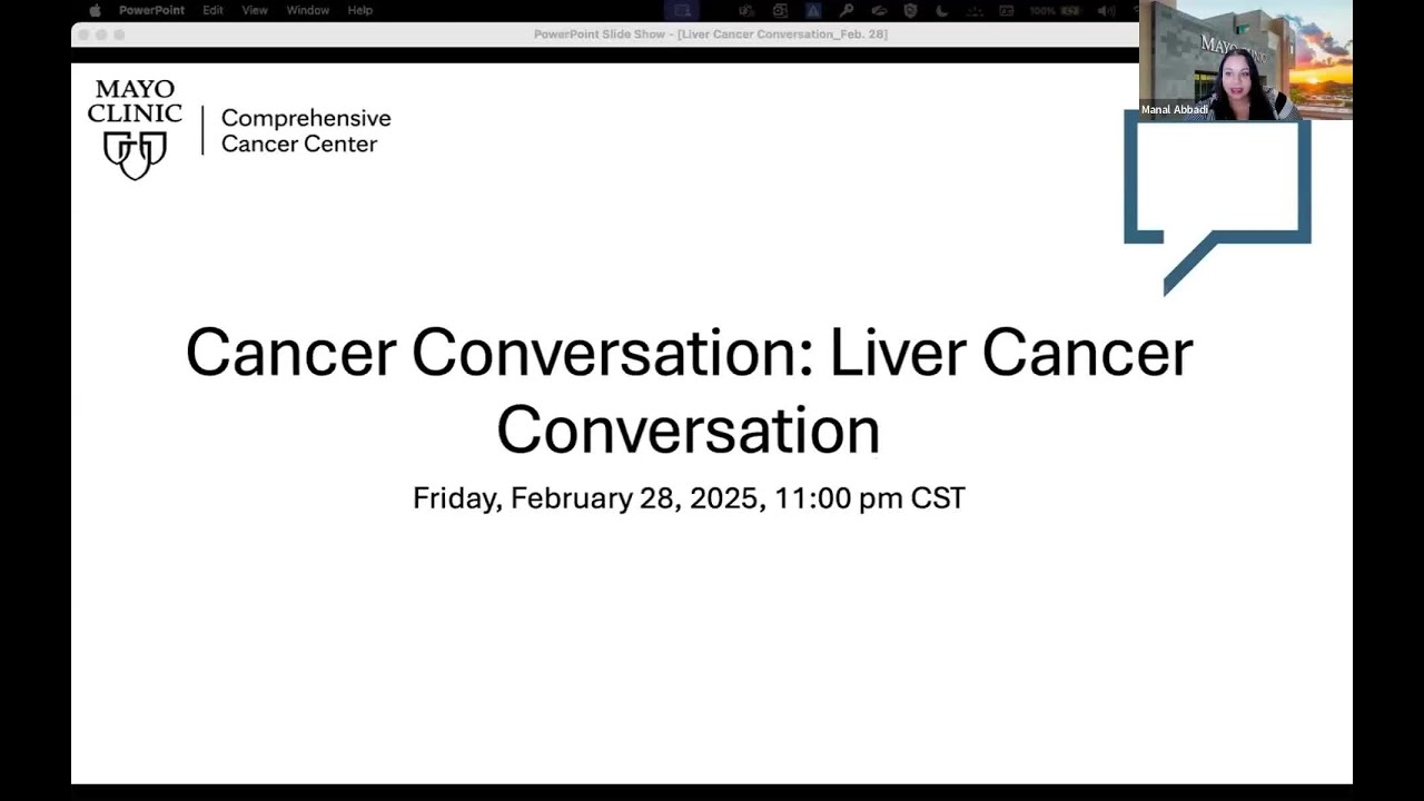 Cancer Conversations: Liver Cancer Diagnosis and Patient Stories