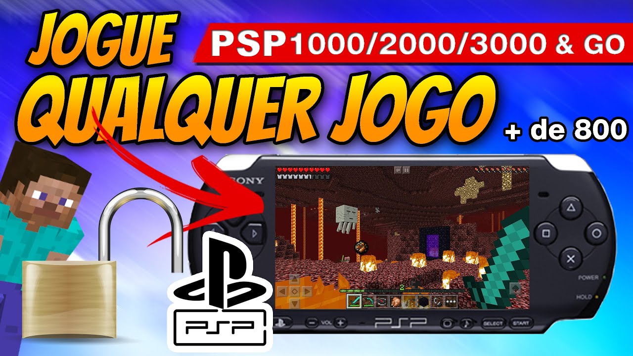 PSP: Como desbloquear QUALQUER PSP *PARA SEMPRE!*